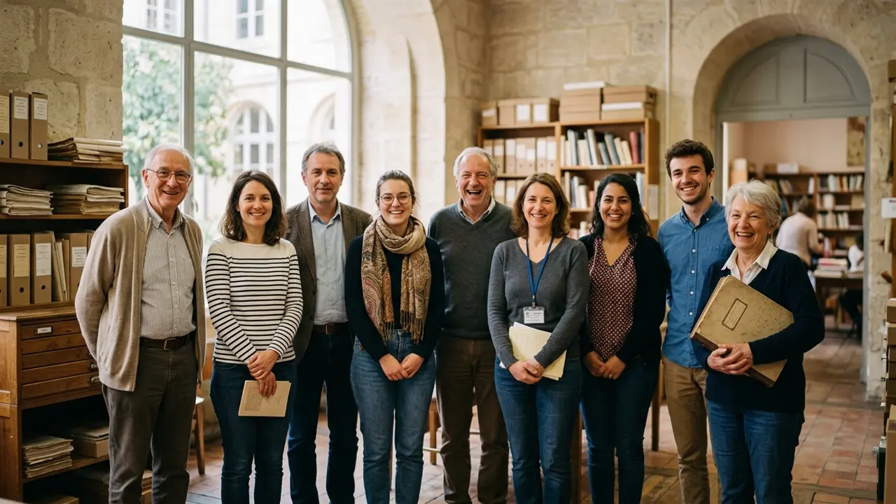 Équipe des bénévoles engagés de La Mémoire du Livre